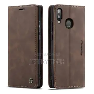 Coffee Caseme Compact Flip Wallet Case for Galaxy A20 / A30