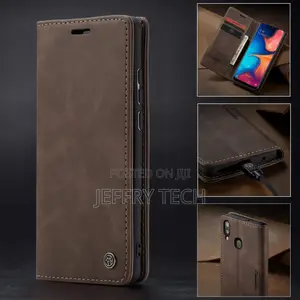 Coffee Caseme Compact Flip Wallet Case for Galaxy A20 / A30