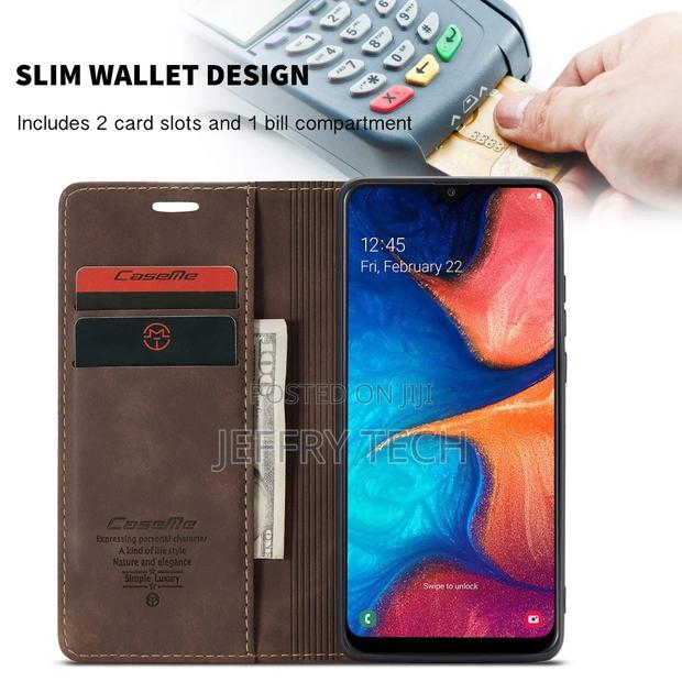 Coffee Caseme Compact Flip Wallet Case for Galaxy A20 / A30 - thumbnail 3