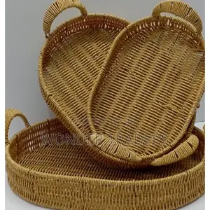 Tray Tray Woven Rattan Tray