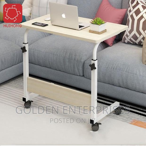 Movable-Adjustable Laptop Table