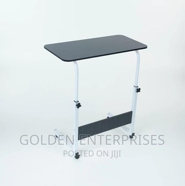 Black Movable/Adjustable Laptop Table