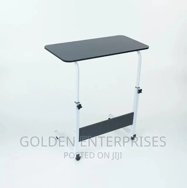 Black Movable/Adjustable Laptop Table