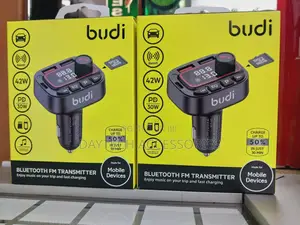 Budi Car Fm Transmitter Modulator With Bluetooth- Fm ,