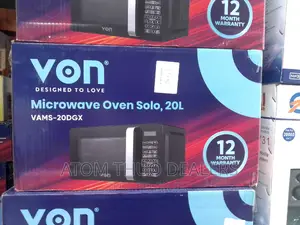 VON Digital Microwave Oven, VAMS-20DGX, Solo* 20LTR - BLACK