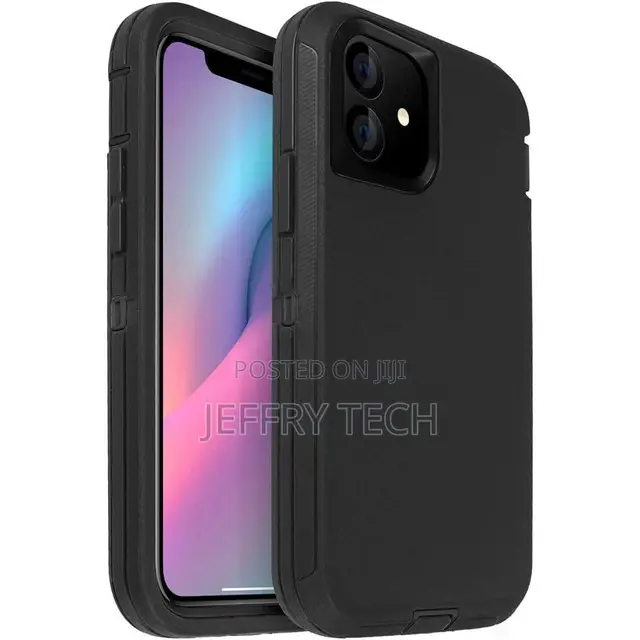 iPhone 11 Tradies Heavy Duty Military Defender Case BLACK