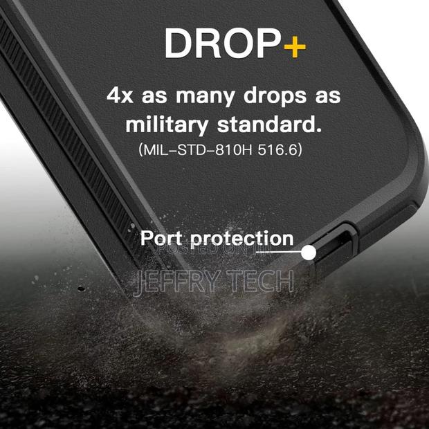 Heavy Duty Military Defender Case for iPhone 12 / 12 Pro - thumbnail 3