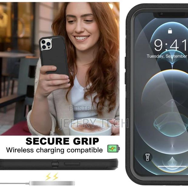 iPhone 12 Pro Max Rugged Shock / Drop Protection Defender C - thumbnail 2