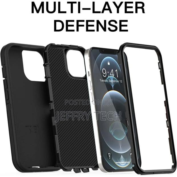 iPhone 12 Pro Max Rugged Shock / Drop Protection Defender C - thumbnail 5