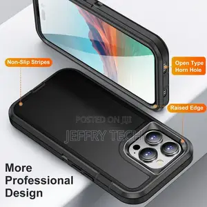 Military Grade Drop Prof Defender Case for iPhone 15 Pro Max