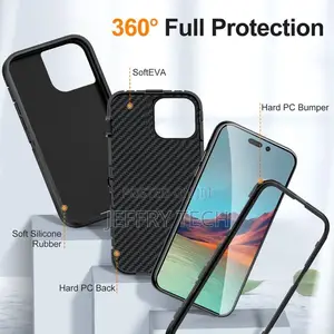 Military Grade Drop Prof Defender Case for iPhone 15 Pro Max