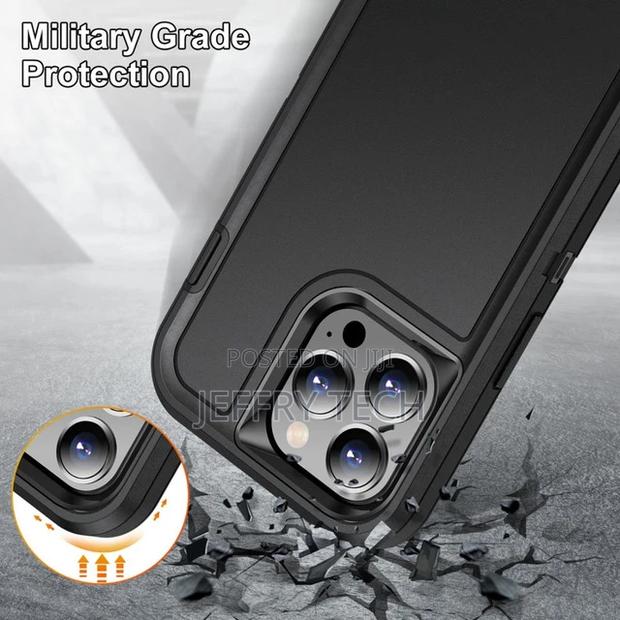 Military Grade Drop Prof Defender Case for iPhone 15 Pro Max - thumbnail 6