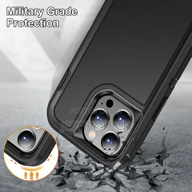 Military Grade Drop Prof Defender Case for iPhone 15 Pro Max