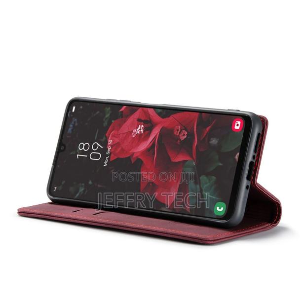 Red Caseme Slim Soft Wallet Case Cover for Galaxy A34 5G - thumbnail 2