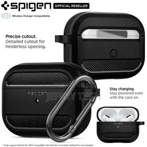 Apple Airpods Pro Case Genuine Spigen Rugged Armor Ultra Sli
