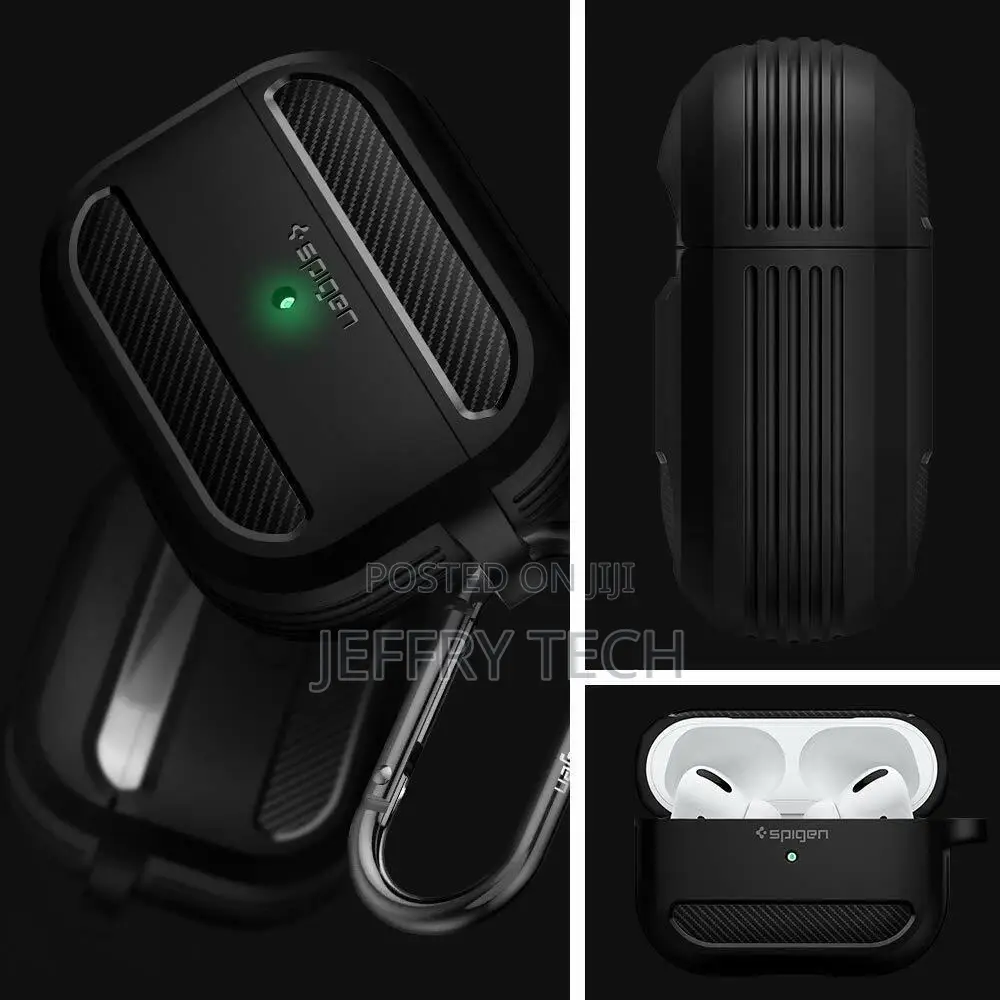 Apple Airpods Pro Case Genuine Spigen Rugged Armor Ultra Sli