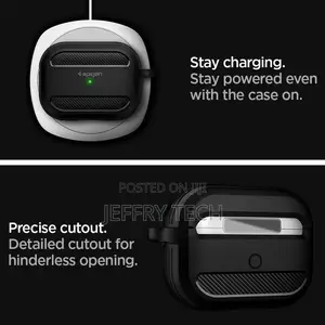 Apple Airpods Pro Case Genuine Spigen Rugged Armor Ultra Sli