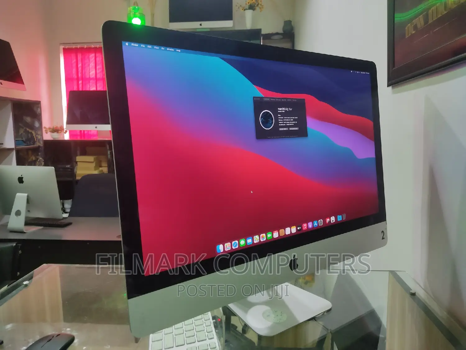 Desktop Computer Apple iMac 8GB Intel Core I7 HDD 1T