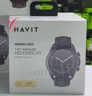 Havit Pro Amoled Screenhd Display Smart Watch- M9030
