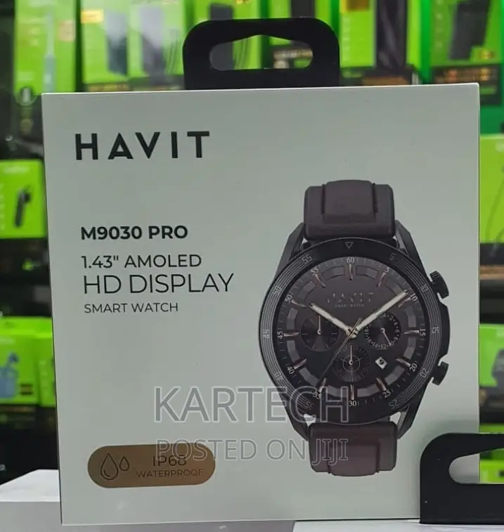 Havit Pro Amoled Screenhd Display Smart Watch- M9030