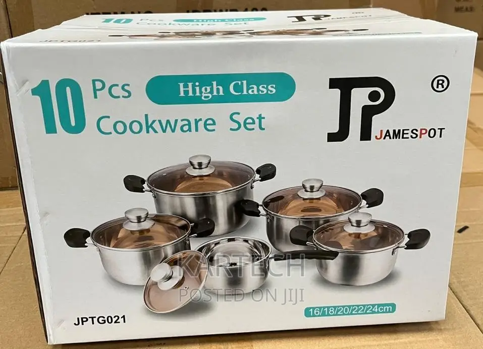 10 PCS JP Cookware Set