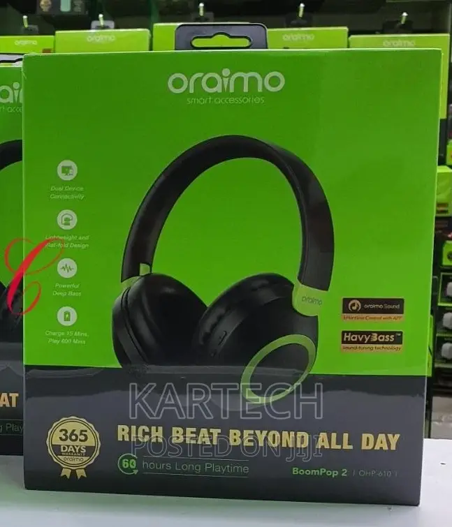 Oraimo Boompop 2 Headphones OHP-610