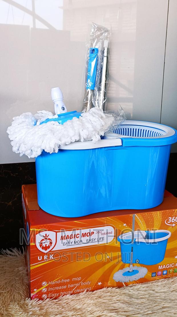 Metalic Magic Spin Mop - main view