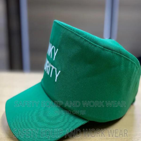 Work Security Caps, Green Security Uniforms