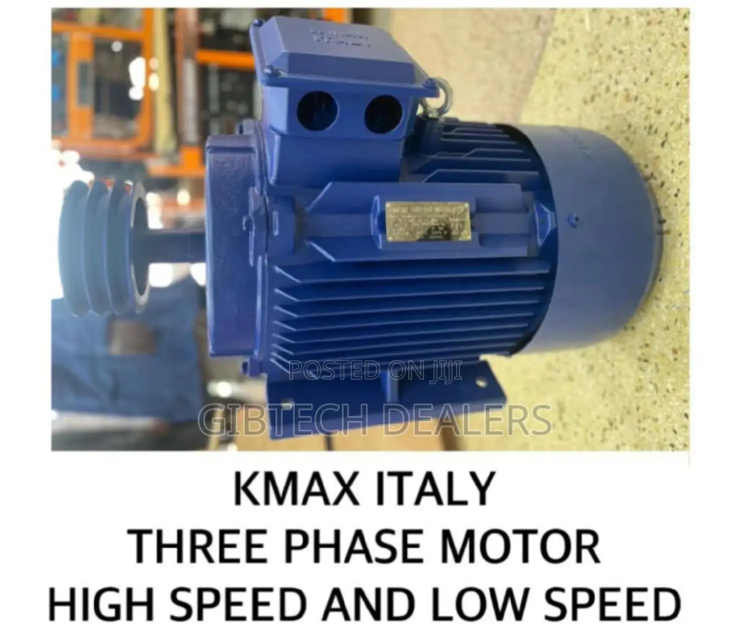 Kmax 15hp Italy 3 Phase Motord High and Low Speed