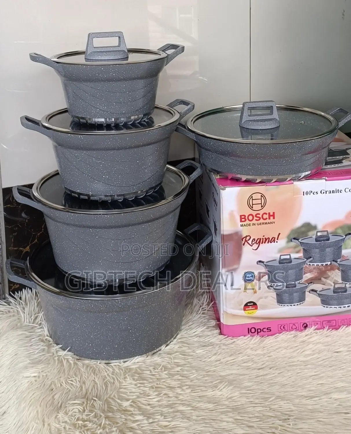 10pcs Bosch Nonstick Cookware Set.