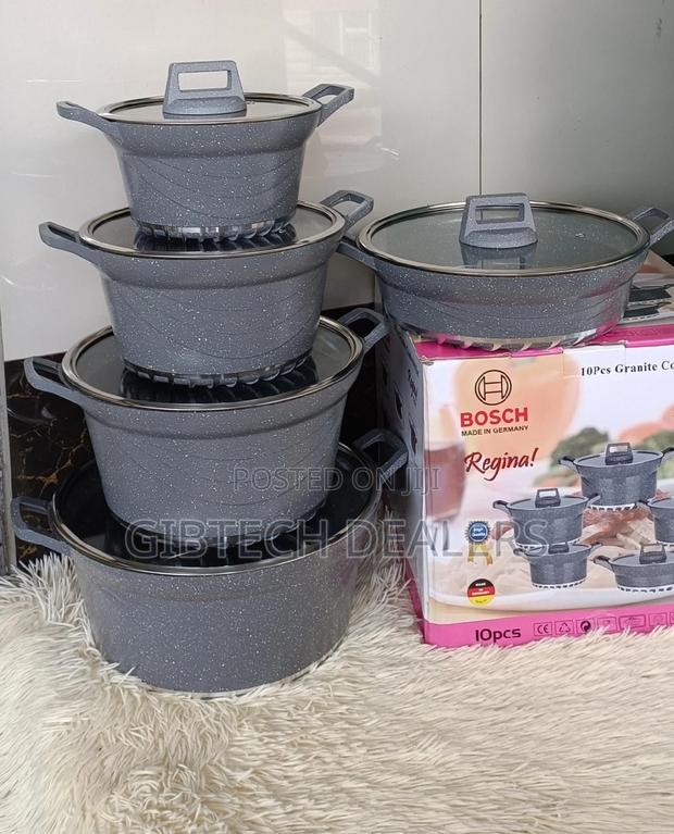 10pcs Bosch Nonstick Cookware Set.