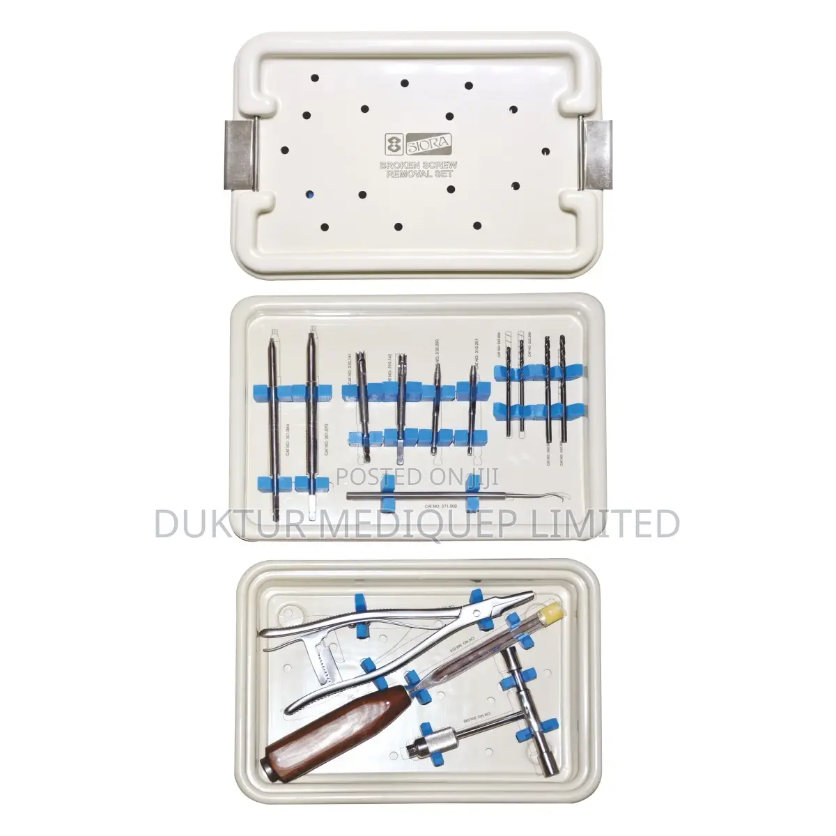 Broken Screw Removal Instrument Set