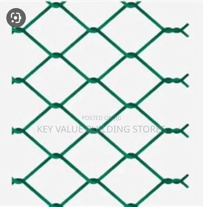 Quality PVC Chainlink 12.5g Mesh 80×80 6fts