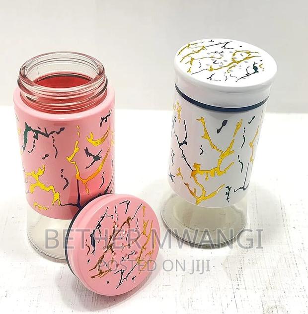 Marble Salt and Pepper Shaker Set