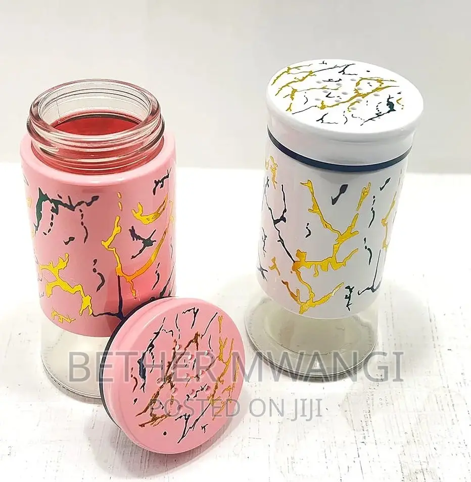Marble Salt and Pepper Shaker Set