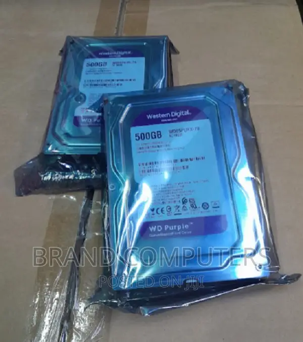 500gb WD Purple Surveillance Hard Disk Western Digital 500GB in Nairobi