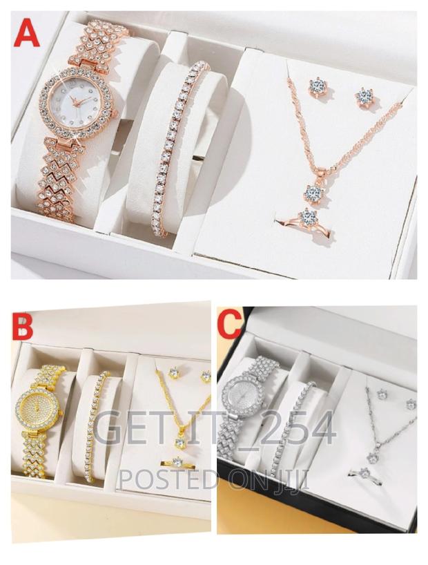 Rhinestone Elegant Ladies Gift Set - main view