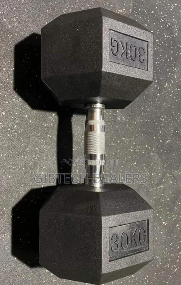 30kg Hexagon Dumbbell - main view