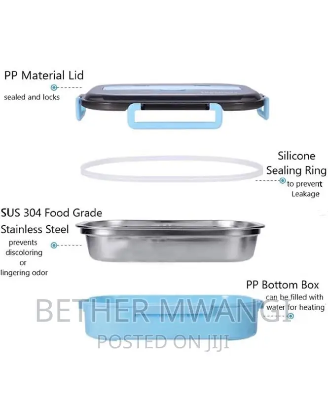 Portable Adult Lunch Boxes Available.