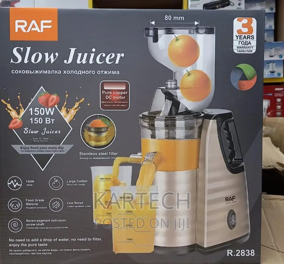 RAF Slow Juicer Wide Mouth