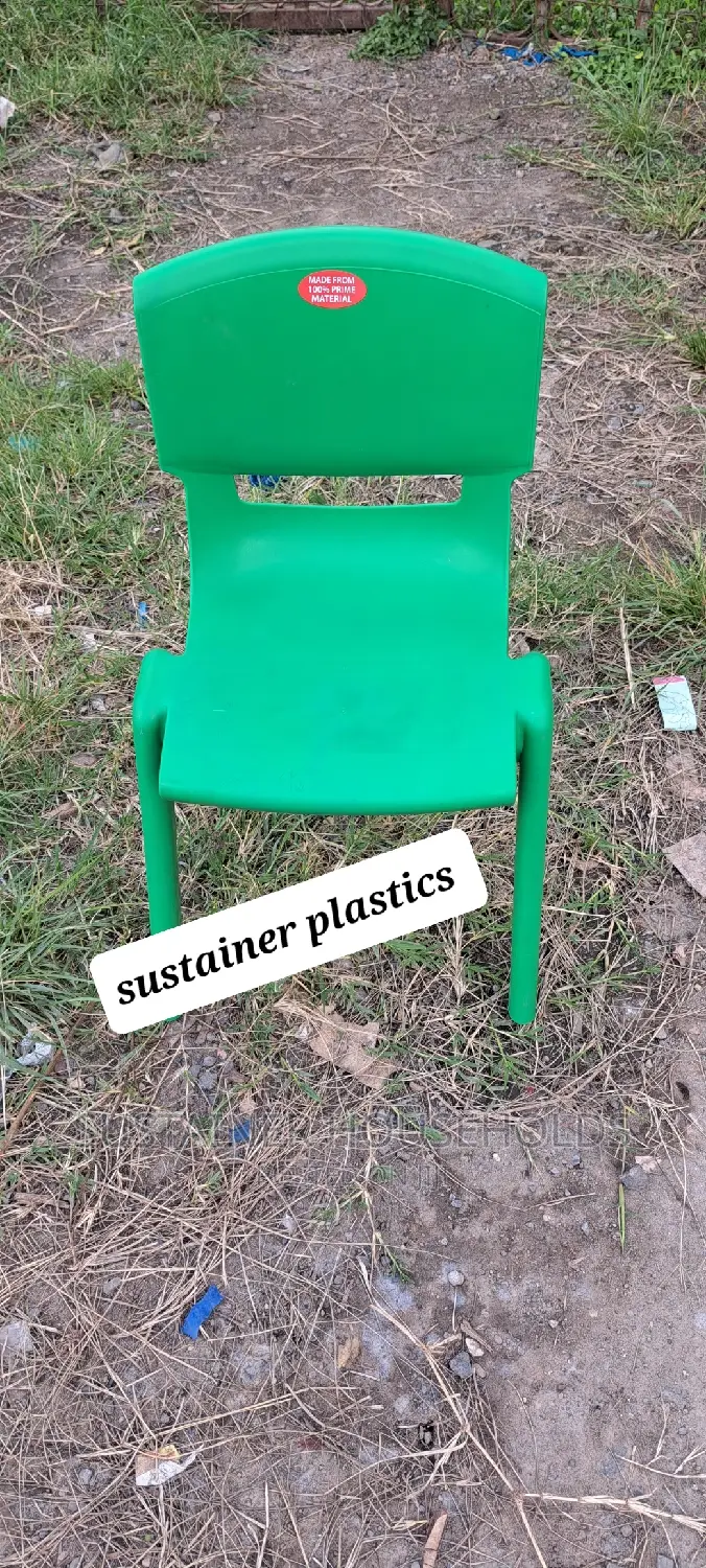 Green Kids Plastic Chairs