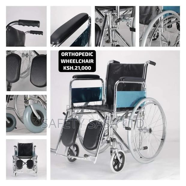 Orthopedic Wheelchair With Detachable Arms