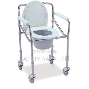 Foldable Commode Chair With Wheels - main view