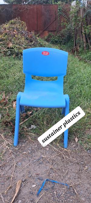 Light Blue Acme Plastic Chairs - thumbnail 2