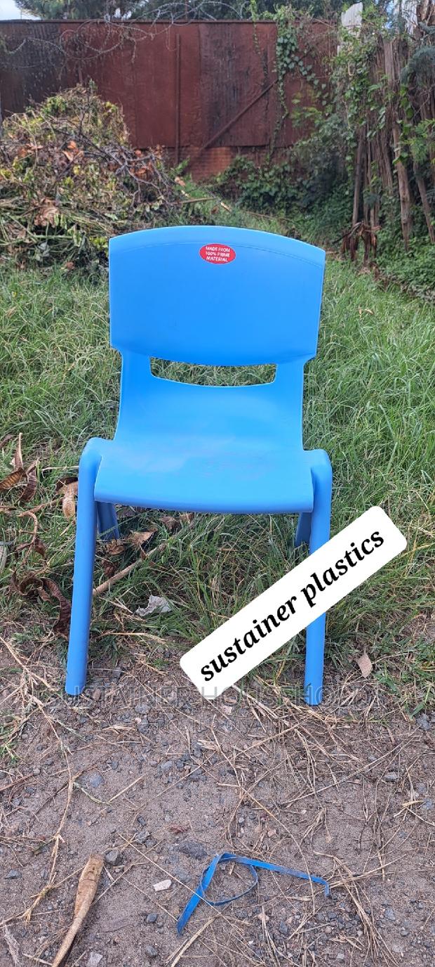 Light Blue Acme Plastic Chairs - main view