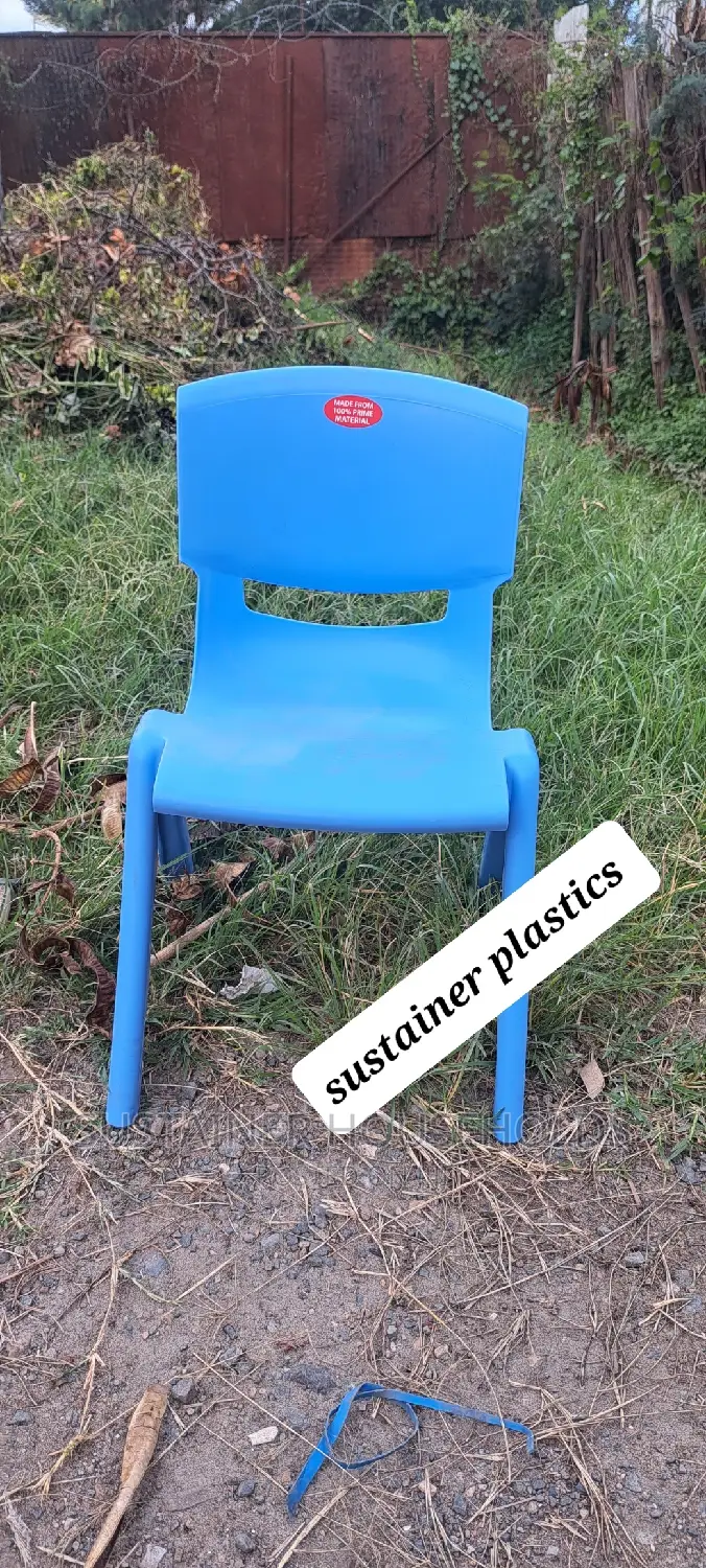 Light Blue Acme Plastic Chairs