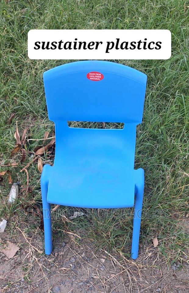 Light Blue Acme Plastic Chairs - thumbnail 3