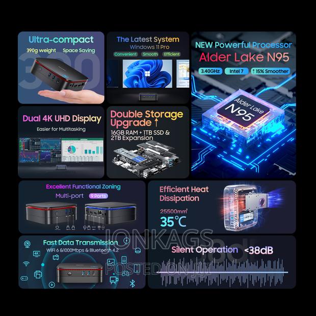 New Desktop Computer 8GB Intel Celeron SSD 250GB - thumbnail 10