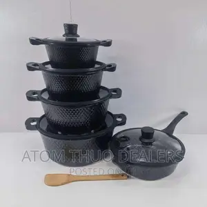 11PC Bosch Cookware With Silicon Lid Covers Made in Germany