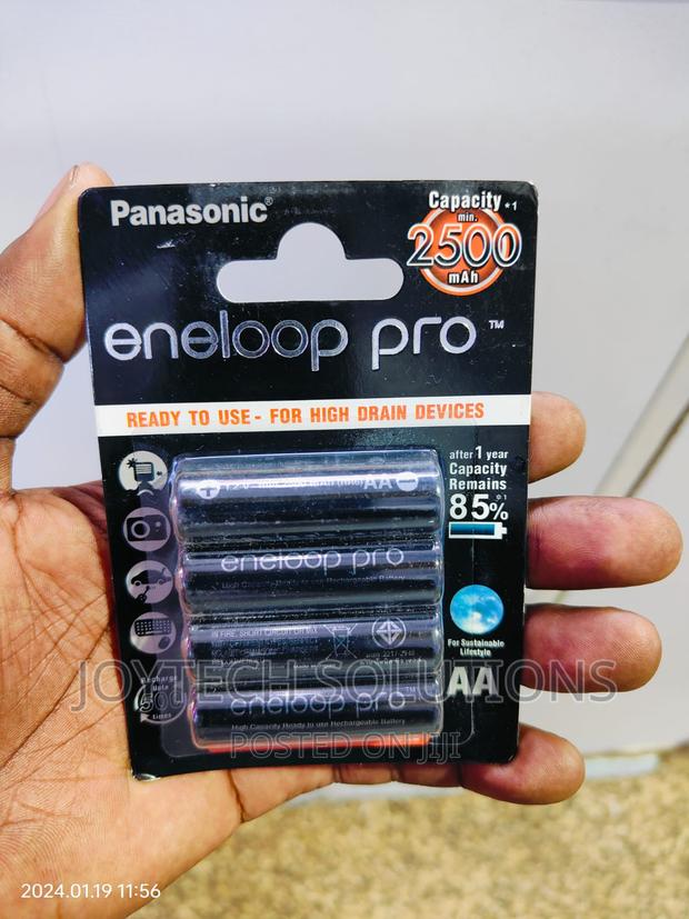 Panasonic Eneloop Pro AA Rechargeable Batteries - main view